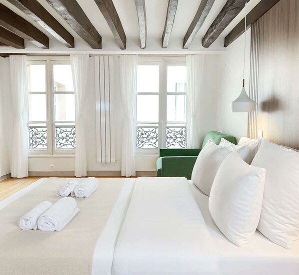 1 soverom, strykejern/-brett, wi-fi og sengetøy