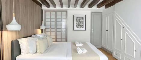 1 Schlafzimmer, Bügeleisen/Bügelbrett, WLAN, Bettwäsche