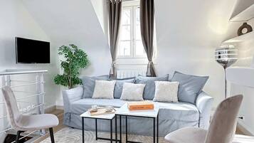 Televisie en een kantoor