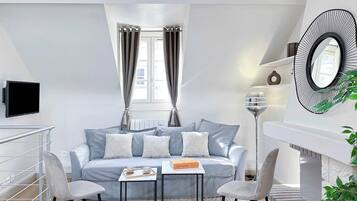 Televisie en een kantoor