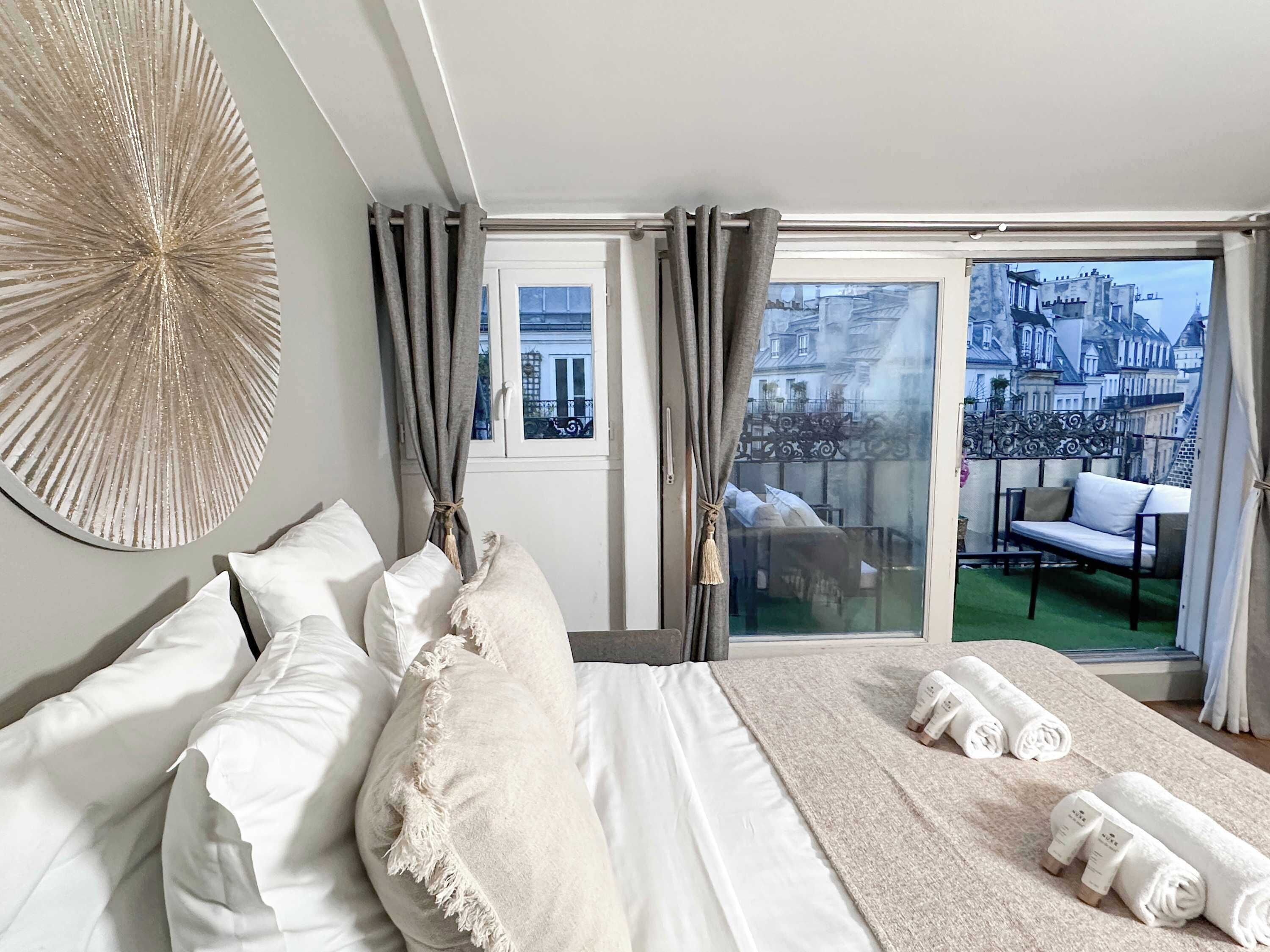 1 Schlafzimmer, Bügeleisen/Bügelbrett, Bettwäsche