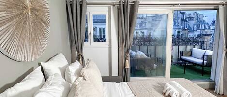 1 Schlafzimmer, Bügeleisen/Bügelbrett, Bettwäsche