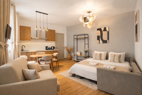 1 Schlafzimmer, Bügeleisen/Bügelbrett, WLAN, Bettwäsche