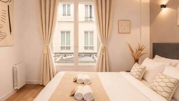 1 soverom, strykejern/-brett, wi-fi og sengetøy