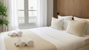 1 slaapkamer, een strijkplank/strijkijzer, reisbedje, wifi