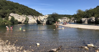 Ma petite cabane à la roque sur ceze