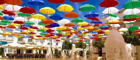 Utendørs bankettområde