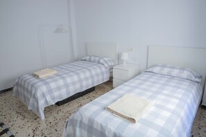 3 habitaciones, wifi gratis y ropa de cama