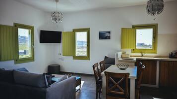 Casa, 2 quartos, vista para o mar | 2 quartos, ferros/tábuas de passar roupa, Wi-Fi de cortesia