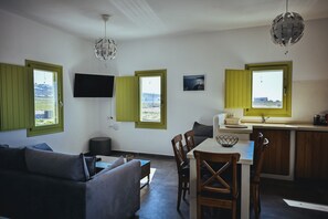 Casa, 2 quartos, vista para o mar | 2 quartos, ferros/tábuas de passar roupa, Wi-Fi de cortesia