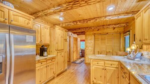 Interior - Creekfront Retreat | 3 King Suites • Hot Tub • 10 Min to Blue Ridge (blue ridge)