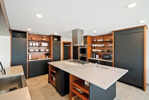 Fridge, microwave, oven, stovetop - Rent This Resort - Gated Private Waterfront Space (Cocoa Beach)