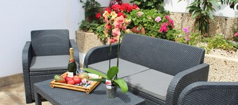 Casa el Olivo Tenerife, private heated pool.
