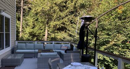 Secluded, Cozy Cabin on 10 Acres of Woods ~16 mi to Slopes & Pet Friendly!