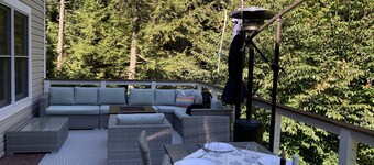 Secluded, Cozy Cabin on 10 Acres of Woods ~16 mi to Slopes & Pet Friendly!
