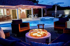 Alberca al aire libre 