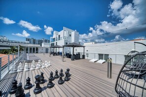 Terrasse sur le toit