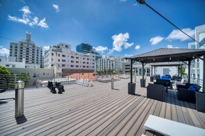 Terrasse sur le toit