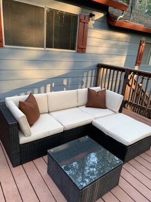 Terrace/patio - Twain Harte Lake Access, Arcade Games, Central A/C, & More! (Twain Harte)