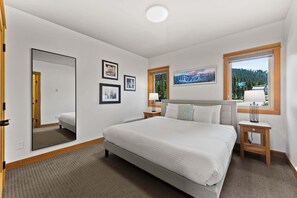 2 bedrooms, iron/ironing board, travel crib, WiFi