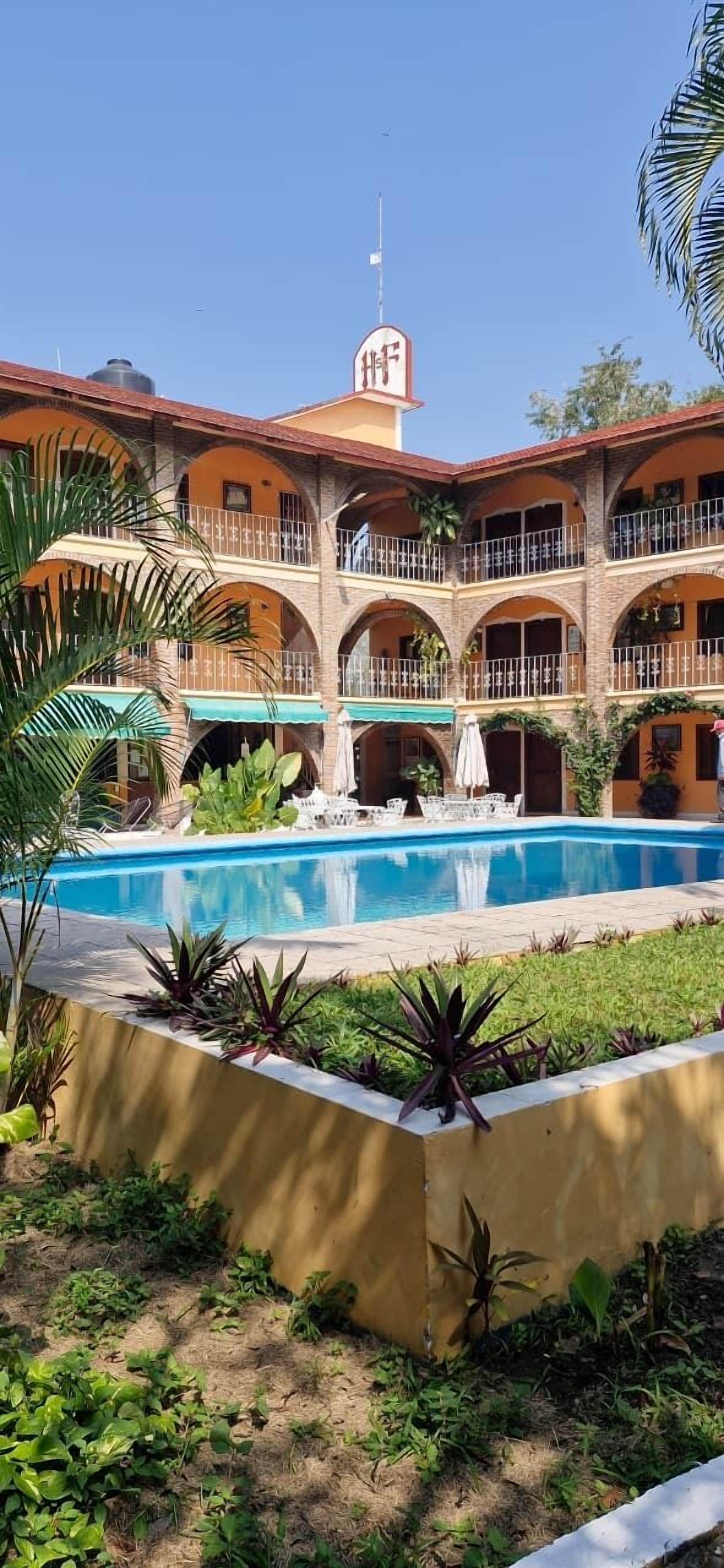 Façade de l’hébergement