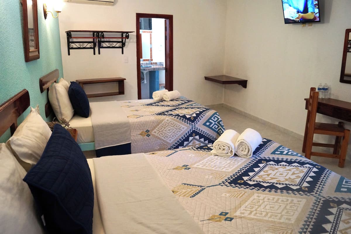 Individually decorated, desk, laptop workspace, free WiFi