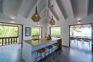 Dining - Villa Seven - Coral Estate, Spectacular Views - Ocean Access ! (Curaçao)