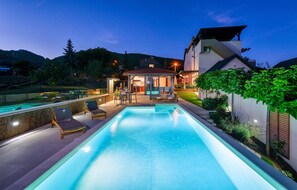 Piscine chauffée