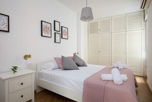 3 soveværelser, strygejern/strygebræt, gratis Wi-Fi, sengetøj