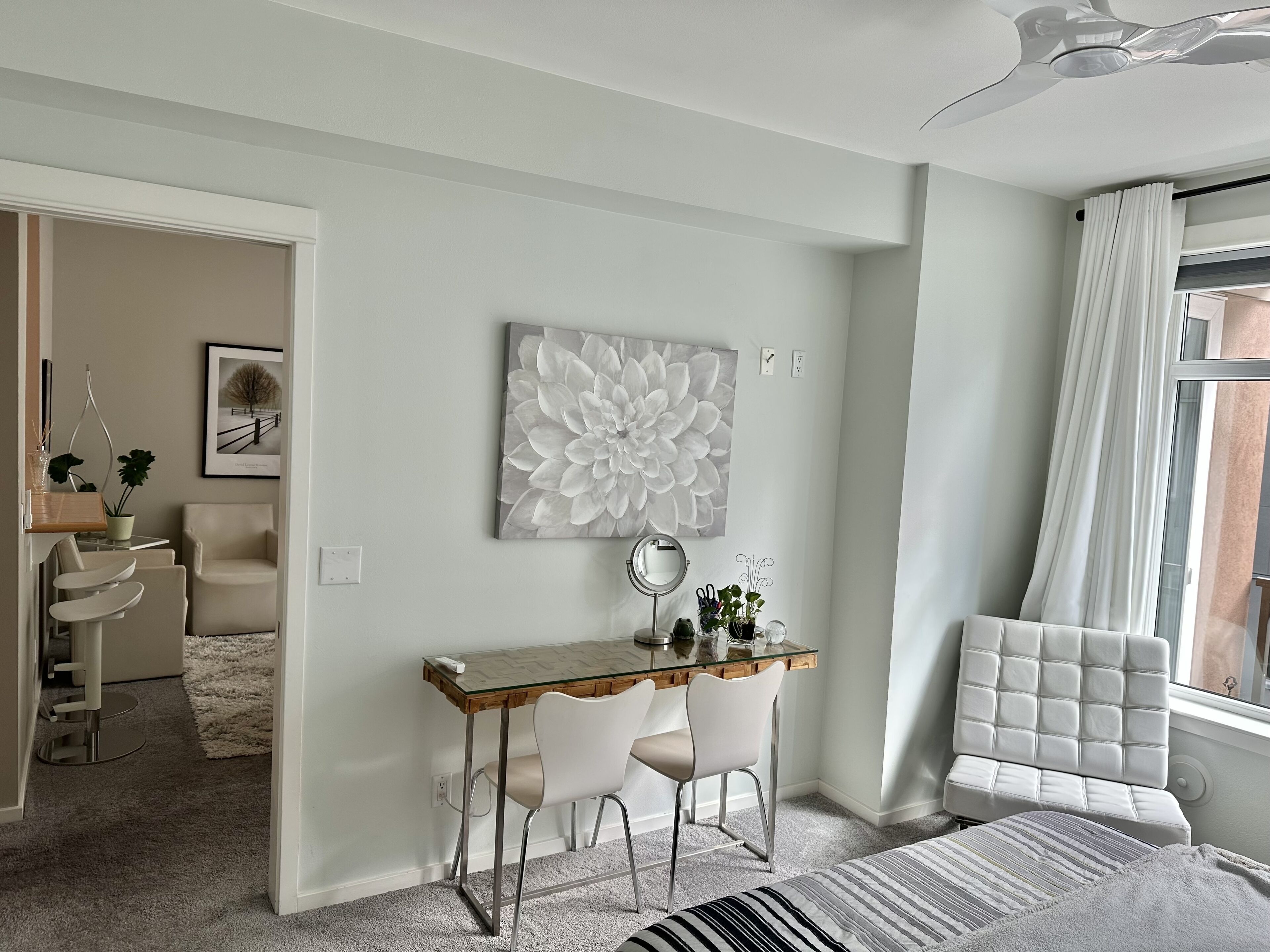 2 bedrooms, desk, iron/ironing board, free WiFi