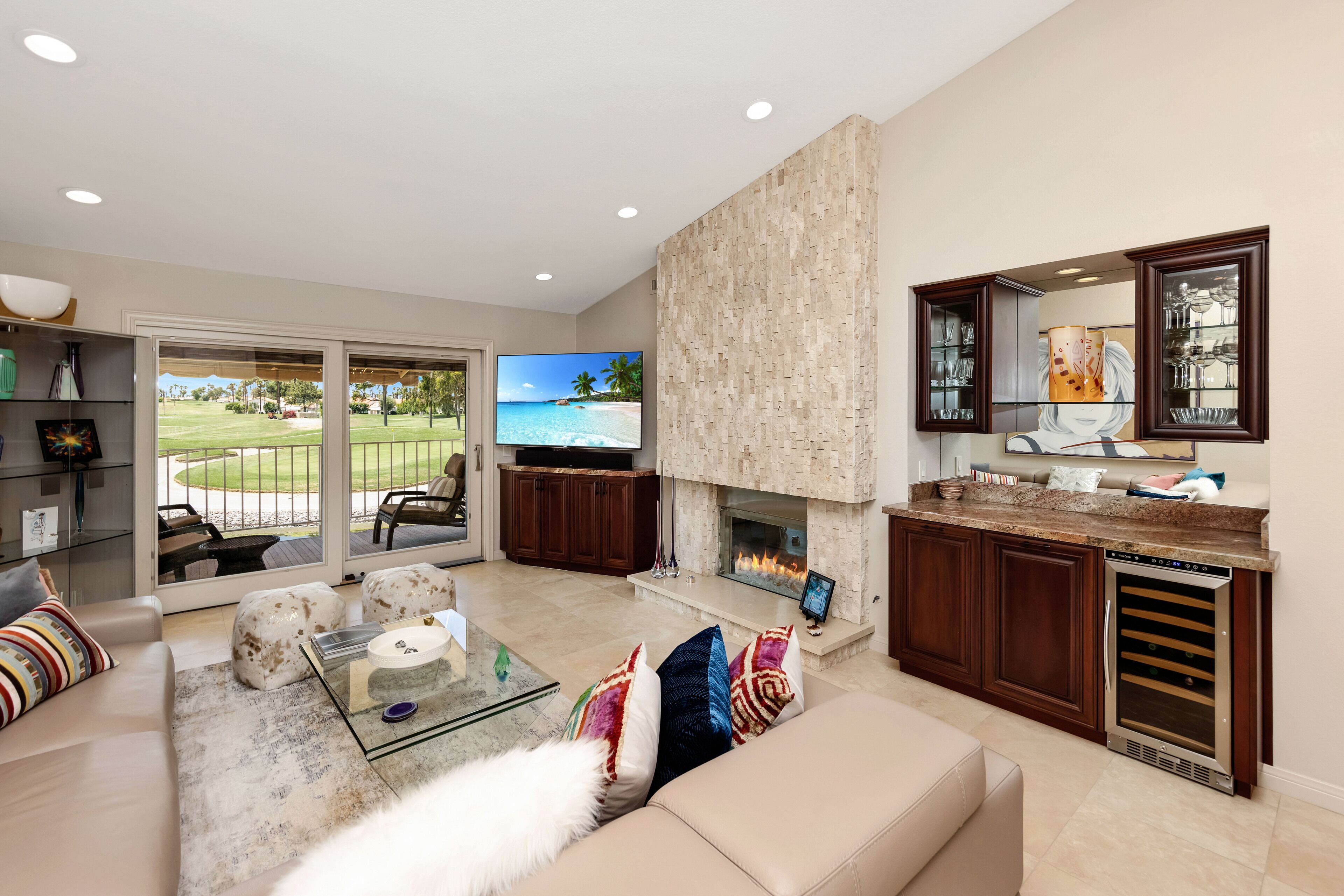 Älytelevisio, takka, tulostin