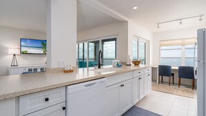 Condo, 2 Bedrooms | Private kitchen - Estero Beach Club East #402 by Coastal Vacation Properties (Fort Myers Beach)