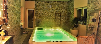 Cocooning cottage with spas and garden, an invitation to "let go".