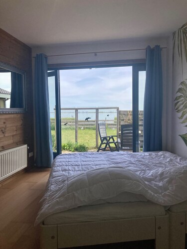 6 personen Haus Aurora mit Blick auf das Lauwersmeer, Ufergrundstück