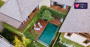 Outdoor pool - Villa Ayuddha at Anandathu Villas - 3BR Tropical Villa w/Private Pool in Canggu (Mengwi)