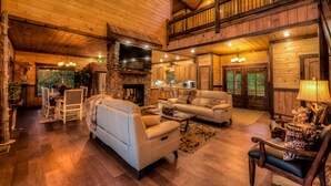 House, 4 Bedrooms | Living room - 4 Leaf Clover by Escape to Blue Ridge (Blue Ridge)