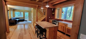 Interior - Custom A Frame Cabin 
-Firepit & Grill-WIFI & W/D-
Pet Friendly!
Close to Beach! (Port Orford)