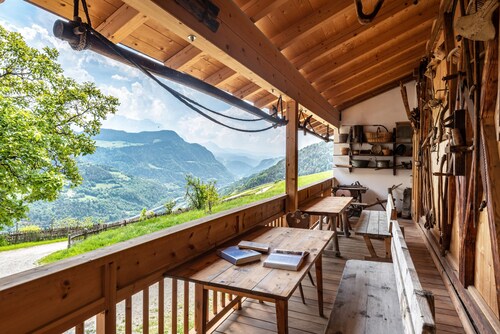 Appartement de vacances "Dolomiten Winklerhof" avec vue sur montagne, jardin et Wi-Fi