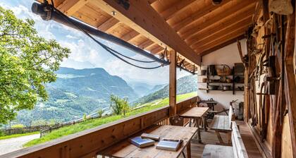 Appartement de vacances "Dolomiten Winklerhof" avec vue sur montagne, jardin et Wi-Fi