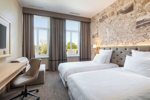 Camera Business con 2 letti singoli (With Extra Bed) | Materassi in memory foam, minibar, una cassaforte in camera