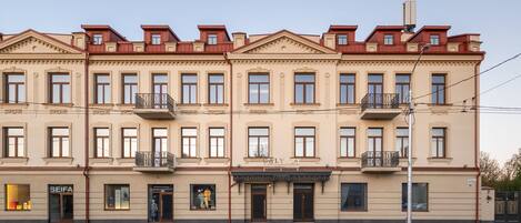 Fassade der Unterkunft