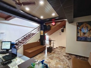 Sala de estar en el lobby