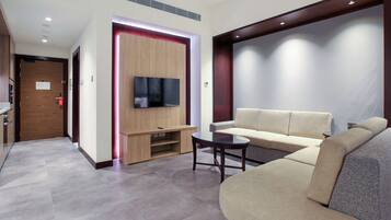 TV connectée de 46 pouces avec chaßnes par satellite, télévision