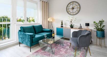 Keplera 8B Poznań | Comfy Studio with Balcony