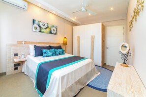 2 bedrooms, in-room safe, iron/ironing board, free WiFi - ONE BAY Residence - Apartment 11 - NEW LUXURY APARTMENT IN PEREYBERE, MAURITIUS (Pereybere)
