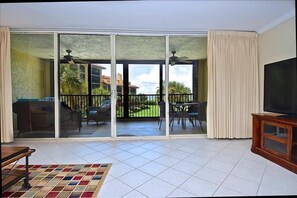front room, lanai, view