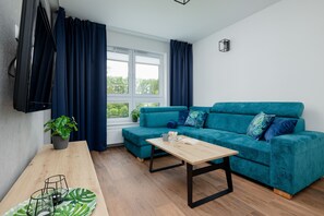 公寓, 1 間臥室, 陽台 | 客廳