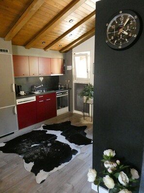 Kühlschrank, Mikrowelle, Ofen, Geschirrspüler