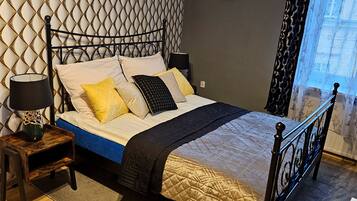 2 chambres, fer et planche Ă repasser, Wi-Fi gratuit, draps fournis