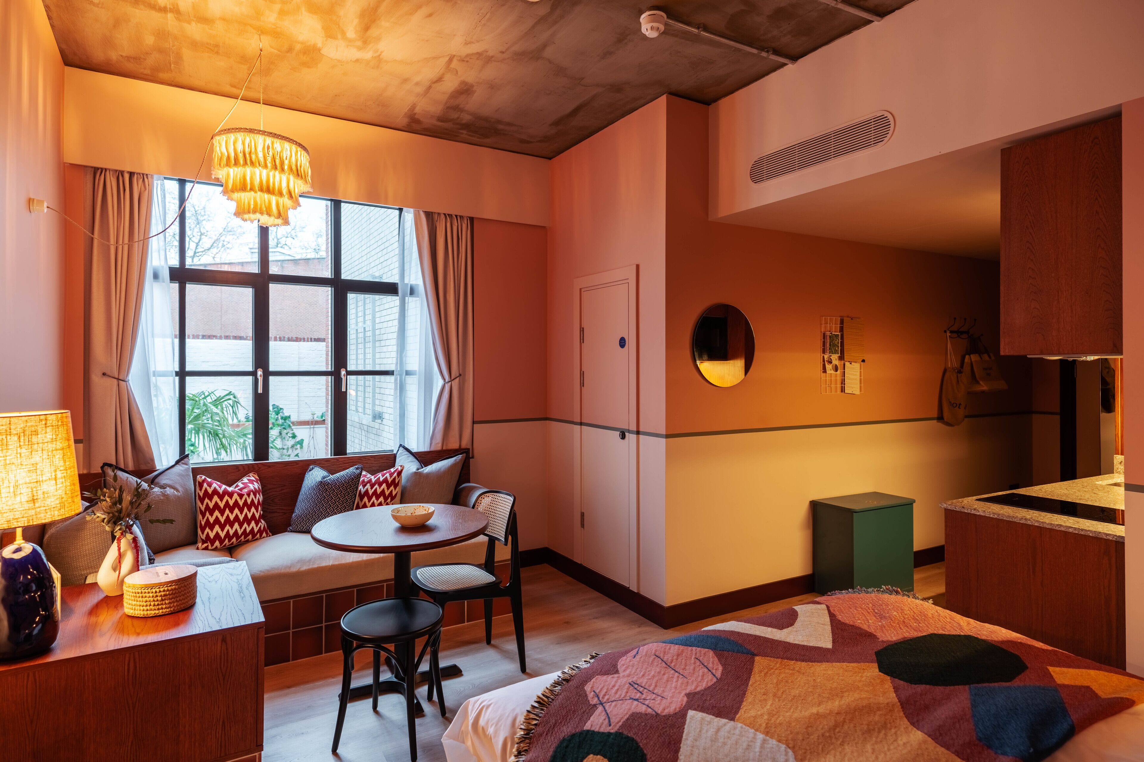 premium bedding, memory-foam beds, in-room safe, individually decorated